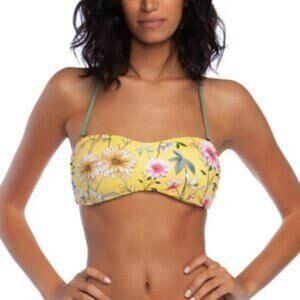 NWT Lucky Brand Cruisin Coronado Reversible Swim Bandeau